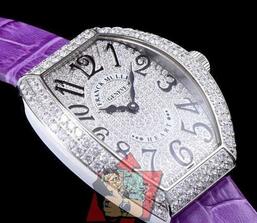 海外セレブ愛用 2020春夏 フランクミュラー FRANCK MULLER 多色選択可 ダイヤベゼル 腕時計