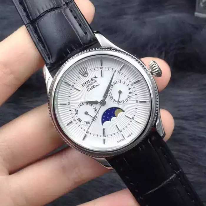 人気商品登場2020 ROLEX ロレックス 5針クロノグラフ 日月星辰表示 男女兼用腕時計