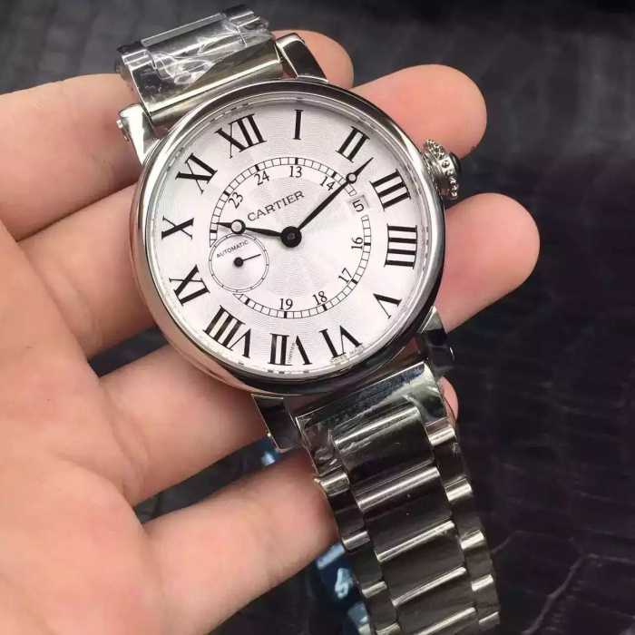 SALE開催 カルティエコピー CARTIER 素敵な腕時計 eta2824ムー...