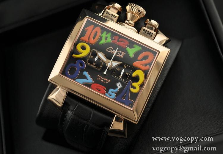 ガガミラノ腕時計 日本製クオーツ GaGaMILANO 夜光効果 日付表示