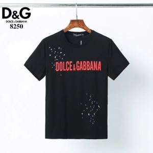 2020年春限定 2色可選 半袖Tシャツ 海外でも人気なブランド ドルチェガッバーナ DolceGabbana