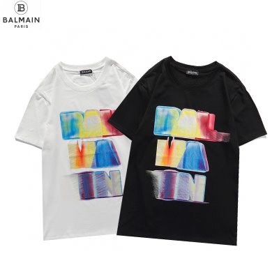 BALMAIN バルマン 2021SS 半袖Tシャツ 欧米韓流/雑誌 S*M*L*XL*XXL