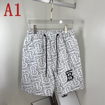 2025春先BURBERRY バーバリービーチパンツエターナルマルチカラー展開