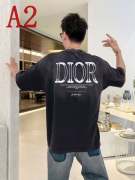 2025新作DIOR ディオールワークウェア風Tシャツ