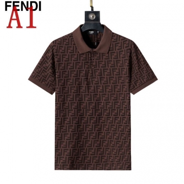 2025新作FENDI フェンデイハイブリッド素材Tシャツ