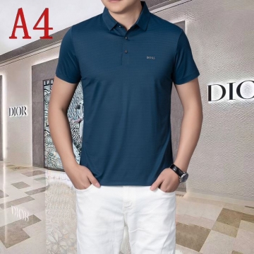 2025新作HUGO BOSS ヒューゴボスクリーンカットTシャツ