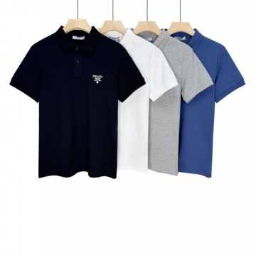 2025新作PRADA プラダメッセージプリントTシャツ