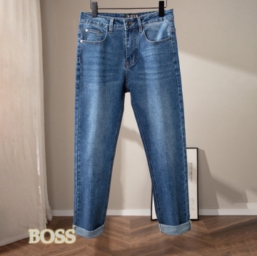 2025春先HUGO BOSS ヒューゴボスジーンズ/デニムロゴプリント