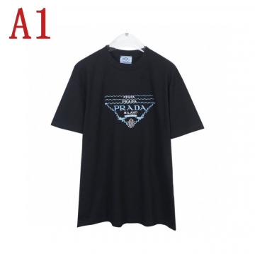 2025新作PRADA プラダキャッチコピーTシャツ