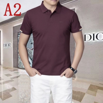 2025新作HUGO BOSS ヒューゴボスバンドロゴTシャツ