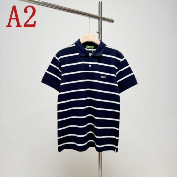 2025新作HUGO BOSS ヒューゴボスジオメトリックTシャツ