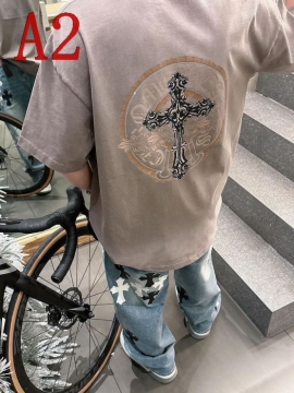 2025新作CHROME HEARTS クロムハーツスリムストレートTシャツ