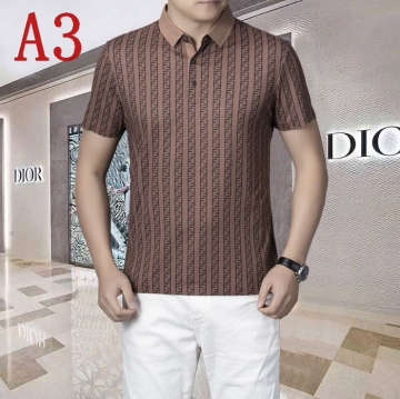 2025新作FENDI フェンデイクォリティコットンTシャツ