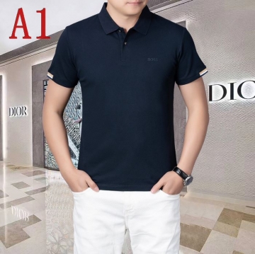 2025新作HUGO BOSS ヒューゴボスバンドロゴTシャツ