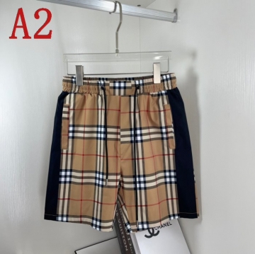 2025春先BURBERRY バーバリービーチパンツビビッドマルチカラー展開