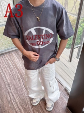 2025新作VALENTINO ヴァレンティノプレップスタイルTシャツ