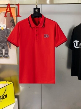 2025新作DOLCE＆GABBANA ドルチェ＆ガッバーナクラシカルカラーTシャツ