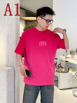 2025新作BALENCIAGAバレンシアガラウンドネックTシャツ