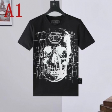 2025新作PHILIPP PLEIN フィリッププレインアーバンスタイルTシャツ