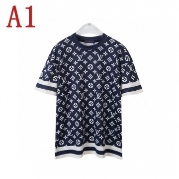 2025新作LOUIS VUITTON ルイヴィトンプレップスタイルTシャツ