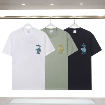 2025新作BURBERRY バーバリーモダンラインTシャツ