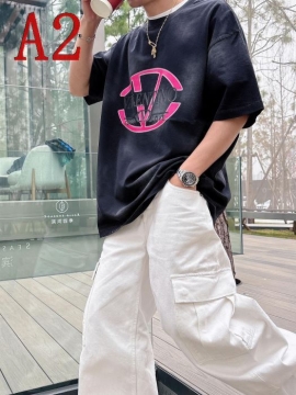 2025新作VALENTINO ヴァレンティノプレップスタイルTシャツ