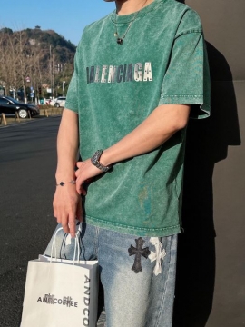 2025新作BALENCIAGAバレンシアガイージーケアTシャツ