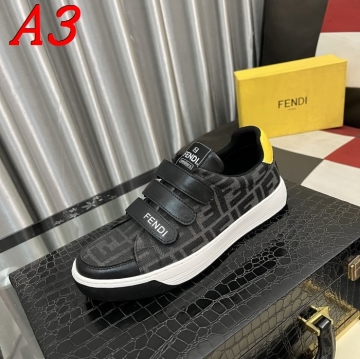 FENDI スニーカー春先の薄手コーデに★シンプルホワイトデザイン  