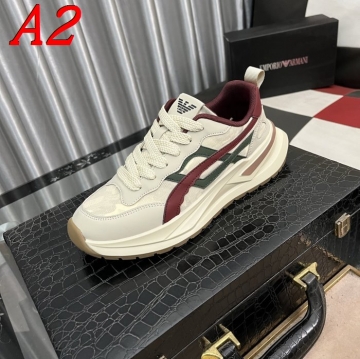 ARMANI スニーカー【期間限定】柔軟フィット感！ジム＆散歩に万能シューズ  