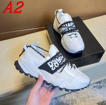 DSQUARED2 スニーカー【新作先行】モダンでシック！通勤用疲れ知らず  