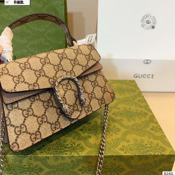 2025 ミステリアス ショルダーバッグ/ハンドバッグ GUCCI  グッチ   18CM