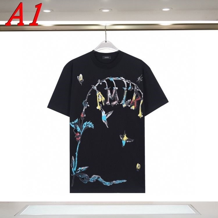 2025新作 AMIRIアミリ クルーネック 半袖Tシャツ クール