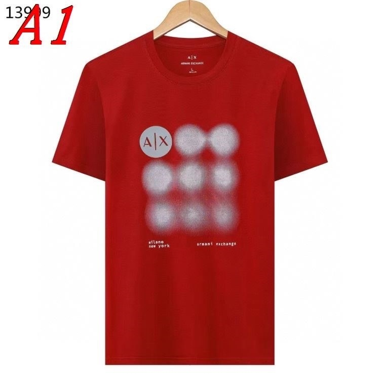 2025新作 ARMANIアルマーニ クルーネック 半袖Tシャツ エッジー