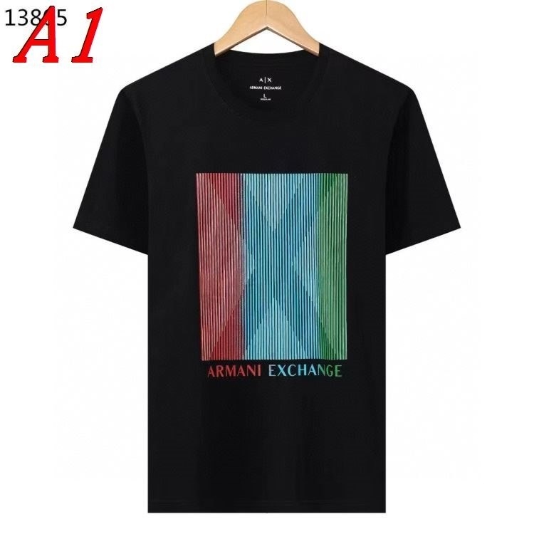 2025新作 ARMANIアルマーニ クルーネック 半袖Tシャツ ノスタルジック