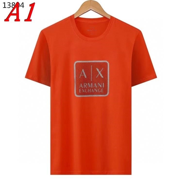 2025新作 ARMANIアルマーニ クルーネック 半袖Tシャツ フューチャリスティック