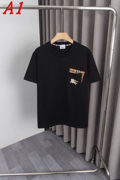  BURBERRYバーバリー 2025新作 クルーネック 半袖Tシャツ アンニュイ