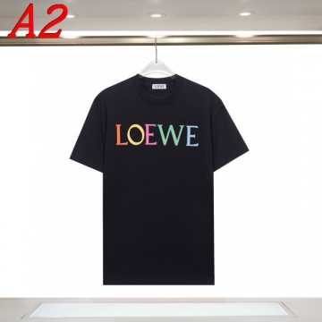 2025新作 LOEWEロエベ ラウンドネック 半袖Tシャツ   モード系