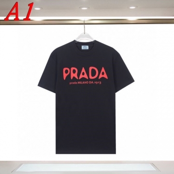 PRADAプラダ 2025新作 クルーネック 半袖Tシャツ トラベル向け