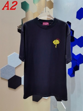  GUCCIグッチ 2025新作 クルーネック 半袖Tシャツ ヴィンテージ風
