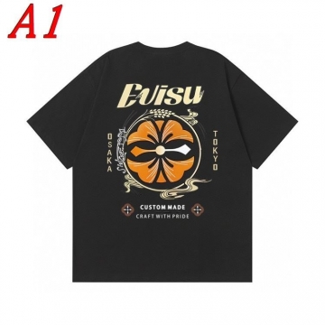 2025新作 EVISUエヴィス クルーネック 半袖Tシャツ スリムシルエット