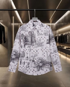 25新作 ラグジュアリー LOUIS VUITTON ルイヴィトン シャツ M L XL XXL