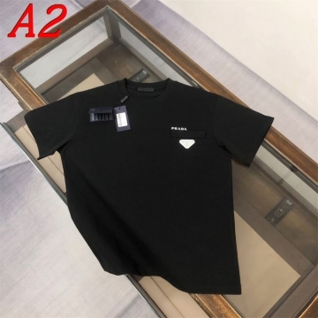 2025新作 PRADAプラダ クルーネック 半袖Tシャツ 数量限定