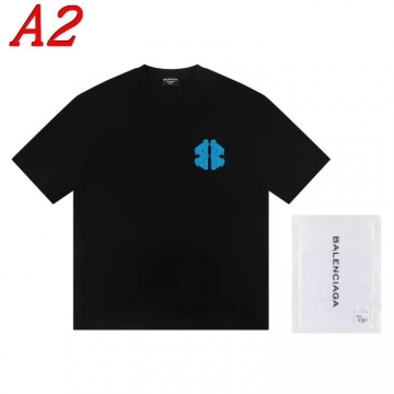  BALENCIAGAバレンシアガ 2025新作 クルーネック 半袖Tシャツ コラボモデル