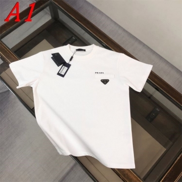 2025新作 PRADAプラダ クルーネック 半袖Tシャツ 数量限定