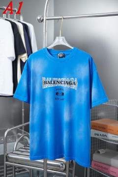 2025新作 BALENCIAGAバレンシアガ ラウンドネック 半袖Tシャツ   クール&カジュアル