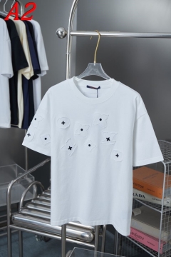  LOUIS VUITTONルイヴィトン 2025新作 クルーネック 半袖Tシャツ ハイセンス