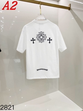  CHROME HEARTSクロムハーツ 2025新作 クルーネック 半袖Tシャツ クール