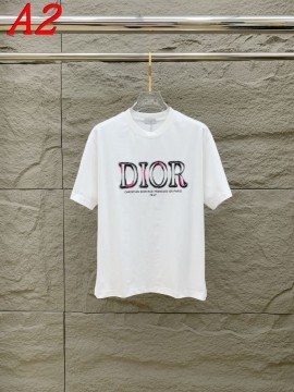  DIORディオール 2025新作   ラウンドネック 半袖Tシャツ   着回し可