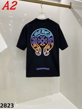  CHROME HEARTSクロムハーツ 2025新作 クルーネック 半袖Tシャツ ボリューム感
