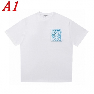 2025新作 LOEWEロエベ クルーネック 半袖Tシャツ ノスタルジック